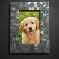 Mother of Pearl Photo Frame – Handmade MOP Inlay Picture Frame for Elegant Home Decor