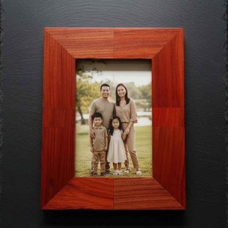 Handmade Wooden Photo Frame | Solid Wood Picture Frame | Rustic Home Décor