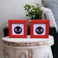 Handcrafted Resin Picture Frame 4x4 Inches | Elegant Home Décor Photo Frame for Living Room, Bedroom & Office Display