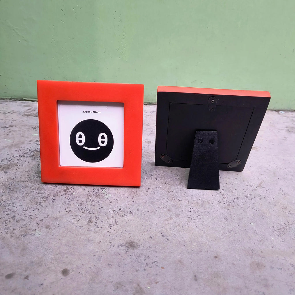 Handcrafted Resin Picture Frame 4x4 Inches | Elegant Home Décor Photo Frame for Living Room, Bedroom & Office Display