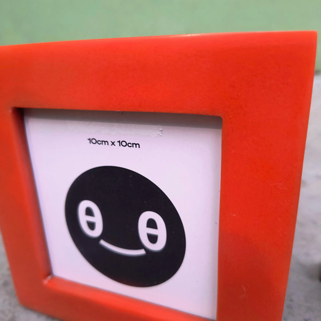 Handcrafted Resin Picture Frame 4x4 Inches | Elegant Home Décor Photo Frame for Living Room, Bedroom & Office Display