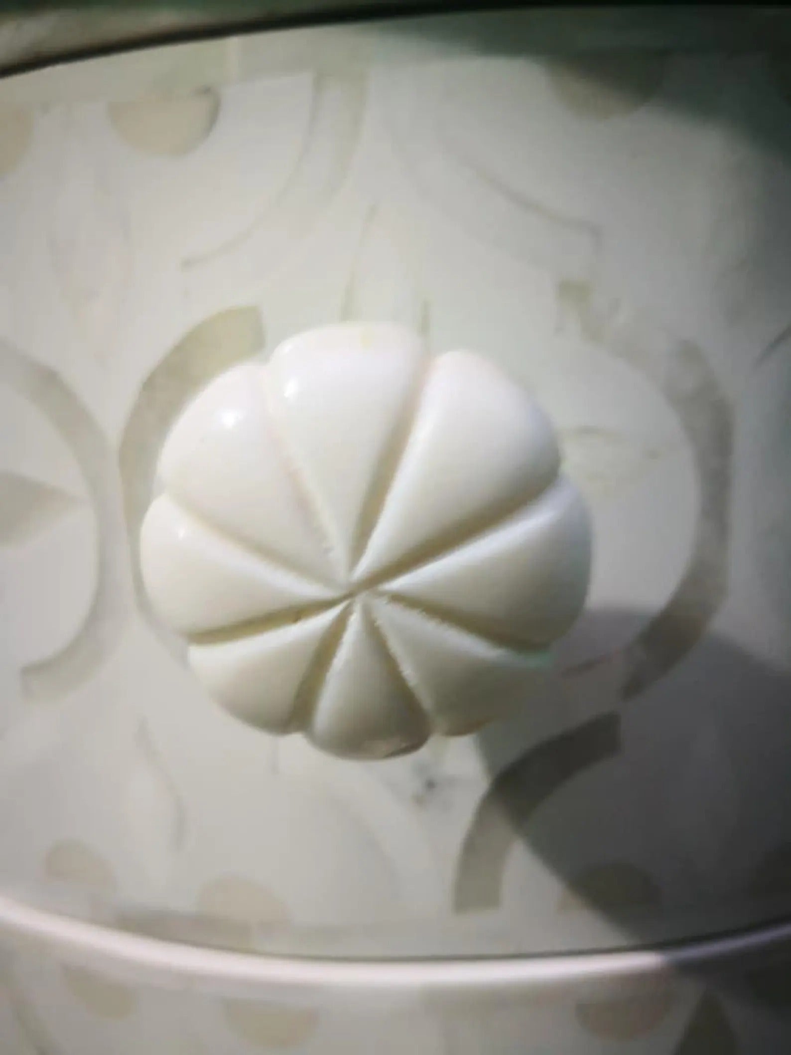 Carved Bone Knob Handmade | Round Bone Drawer Pull for Cabinets, Dressers & Kitchen | Boho Style Furniture Hardware Décor