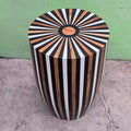 Handmade Moroccan Inlay End Table | Boho Accent Side Table | Stylish Decorative Furniture for Modern Homes