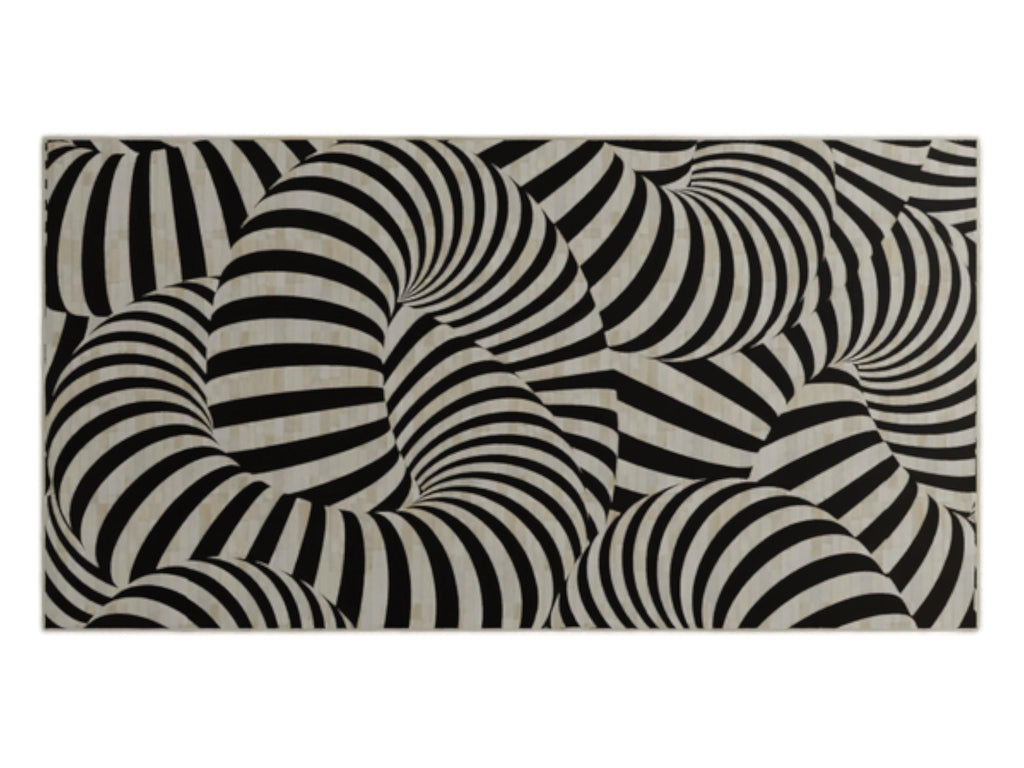 Boho Modern Resin Inlay Coffee Table | Handmade Center Table for Living Room Décor | Stylish Resin Inlay Furniture